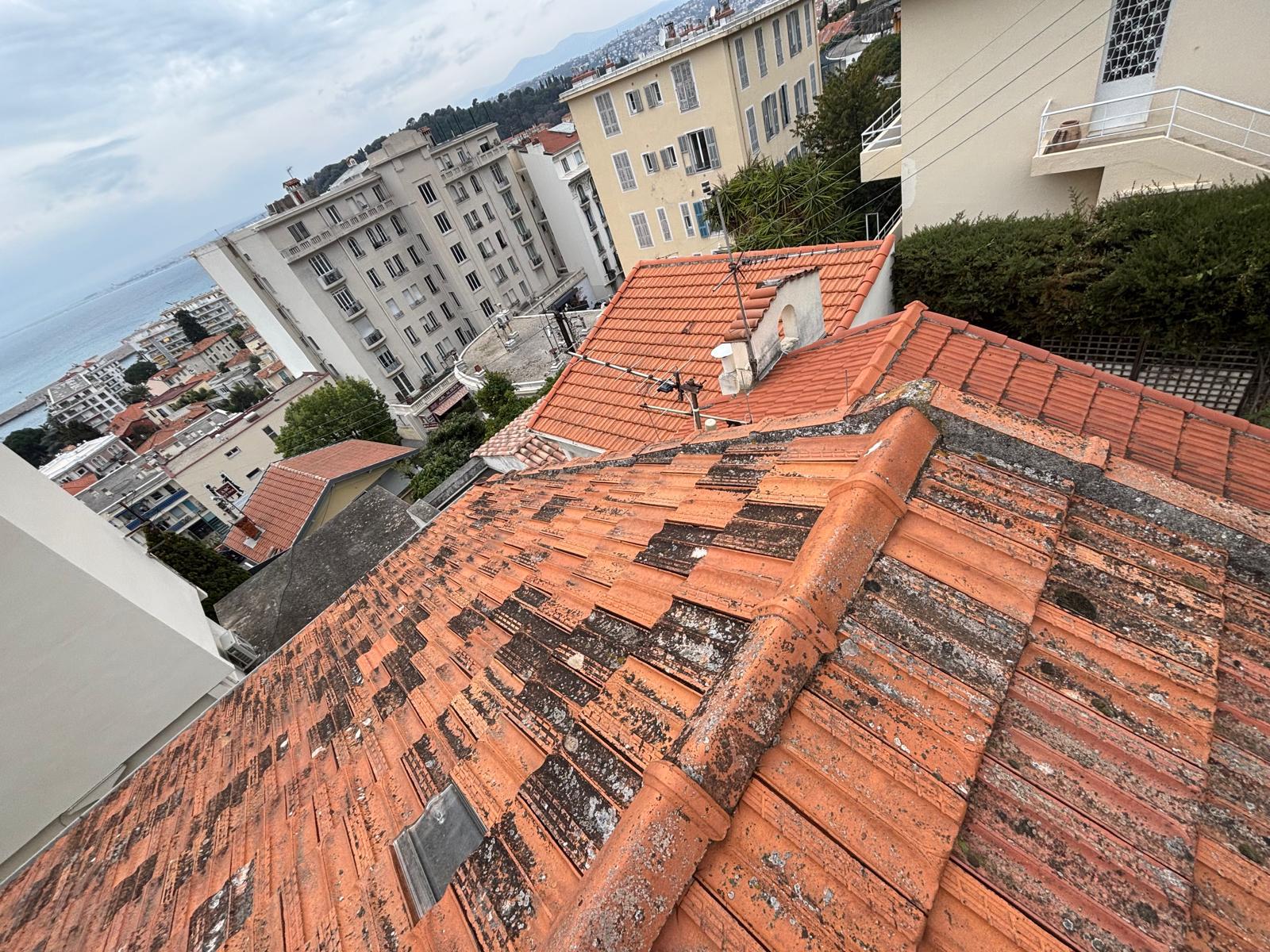 Avant toiture par notre couvreur JP Antibes