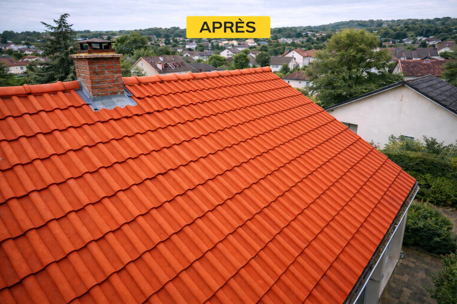 Finitions de cette toiture par notre couvreur